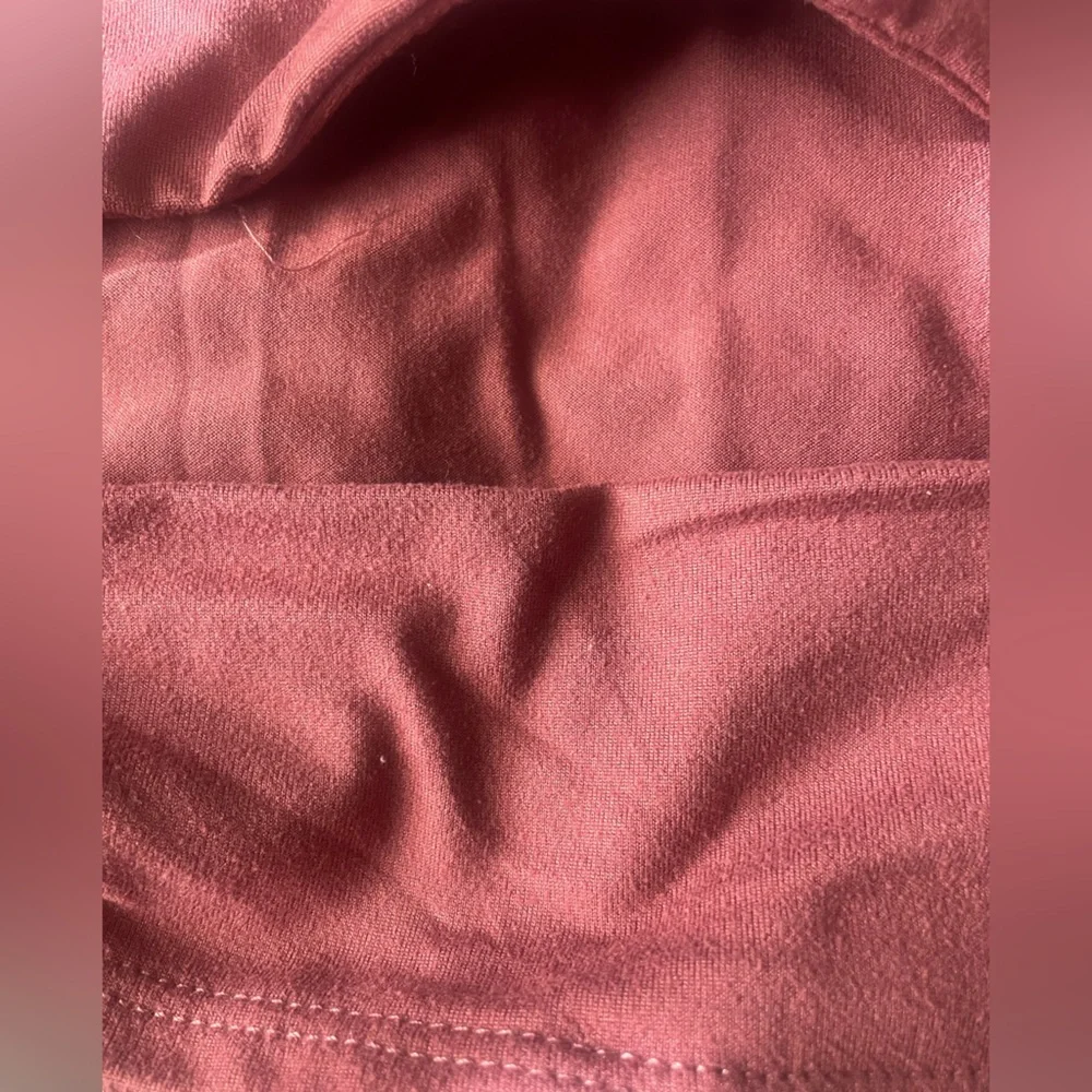 Urban Outfitters dusty rose/salmon long sleeve, turtle neck top - Picture 3 of 3